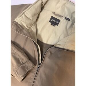 VTG Retro Mens St Johns Bay Jacket/Coat Size XL Pockets Hidden Hood Fall Dad